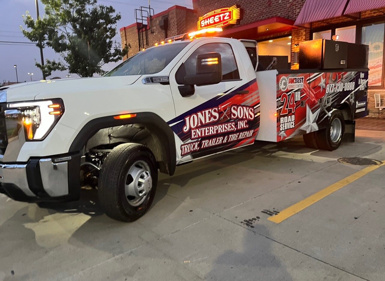 Jones & Sons roadside service truck